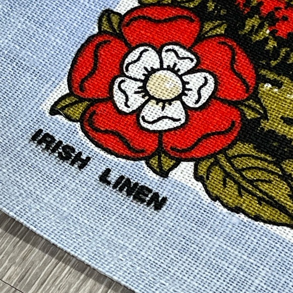 Buckingham Palace Irish Linen Tea Towel C32 - Picture 3 of 4